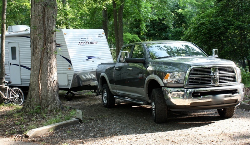 Truck and Camper