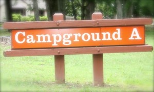 Campground A Sign Westmoreland State Park