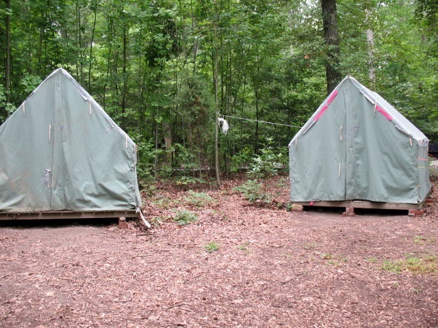Old Camping Tents