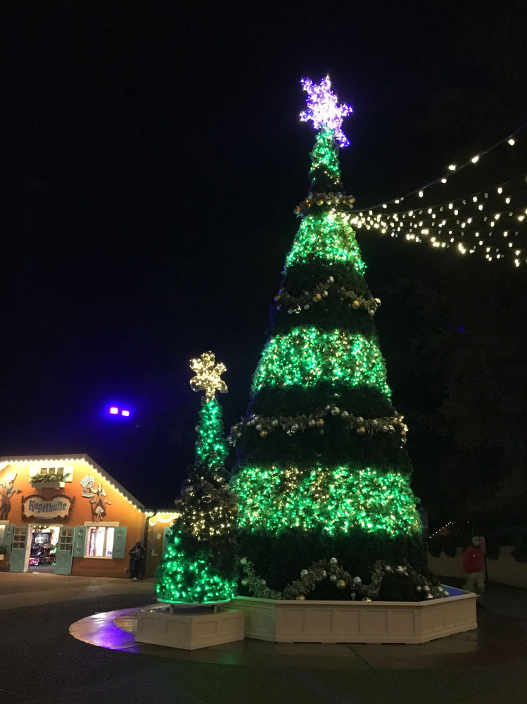 Busch Gardens Williamsburg Christmas Town O Tannenbaum