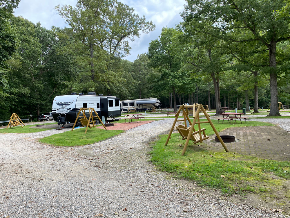 Williamsburg KOA Deluxe Site