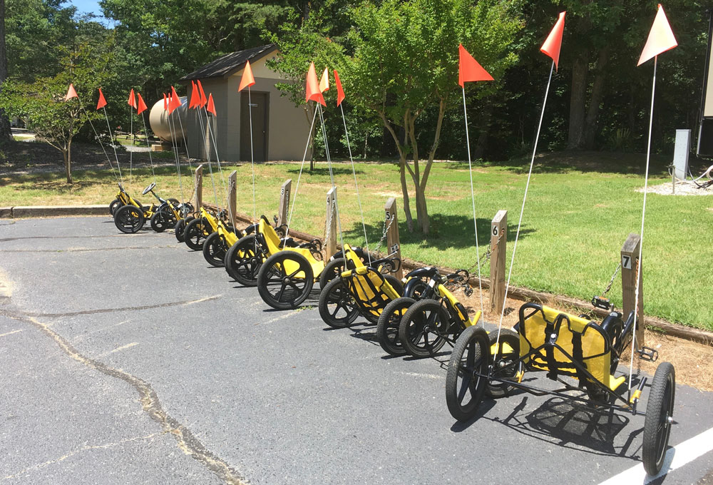 Williamsburg KOA Tricycle Rentals Trikes