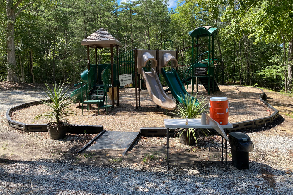 Williamsburg KOA Playground Hand Sanitizer