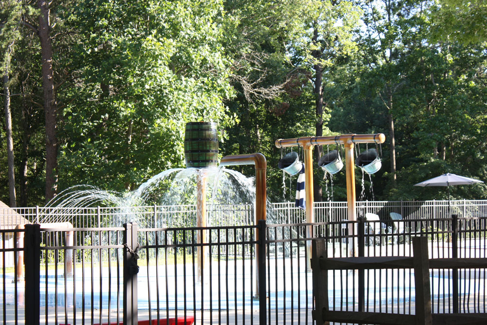 Splash Pad at KOA Williamsburg