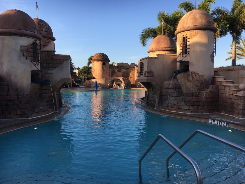 Fuentes del Morro Pool Disney's Caribbean Beach Resort