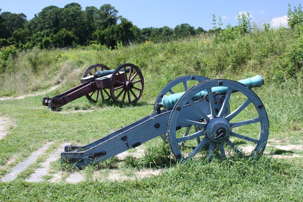 Yorktown Battlefield Driving Tour Allied Canons