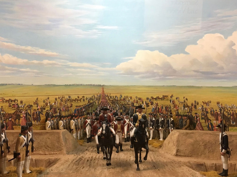Yorktown Battlefield Diorama