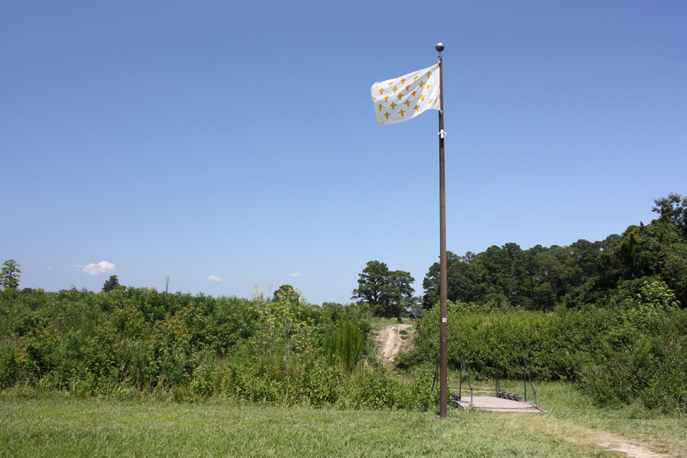 Yorktown Battlefield Driving Tour French Flag