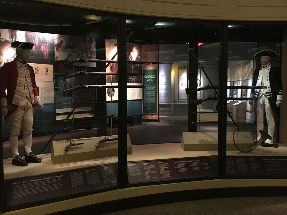 American Revolution Museum At Yorktown Soldier Display