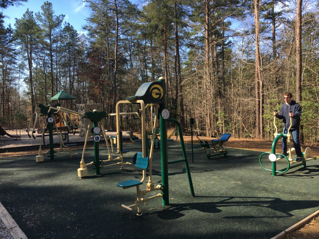 Don Carter State Park Outdoor Fitness Playground