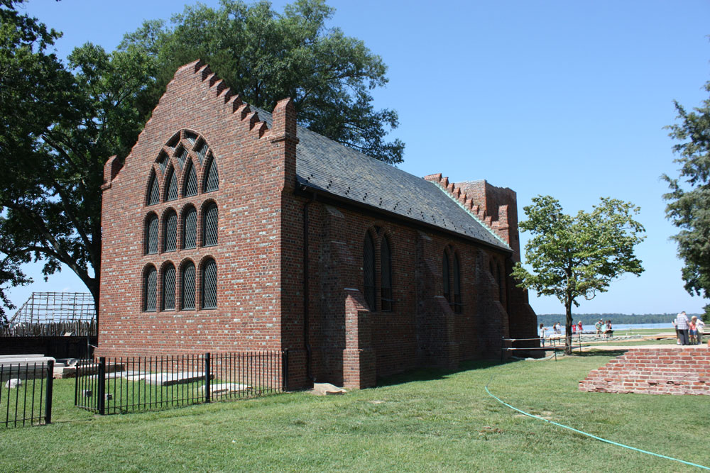 Historic Jamestowne Jamestown VA 1907 Church