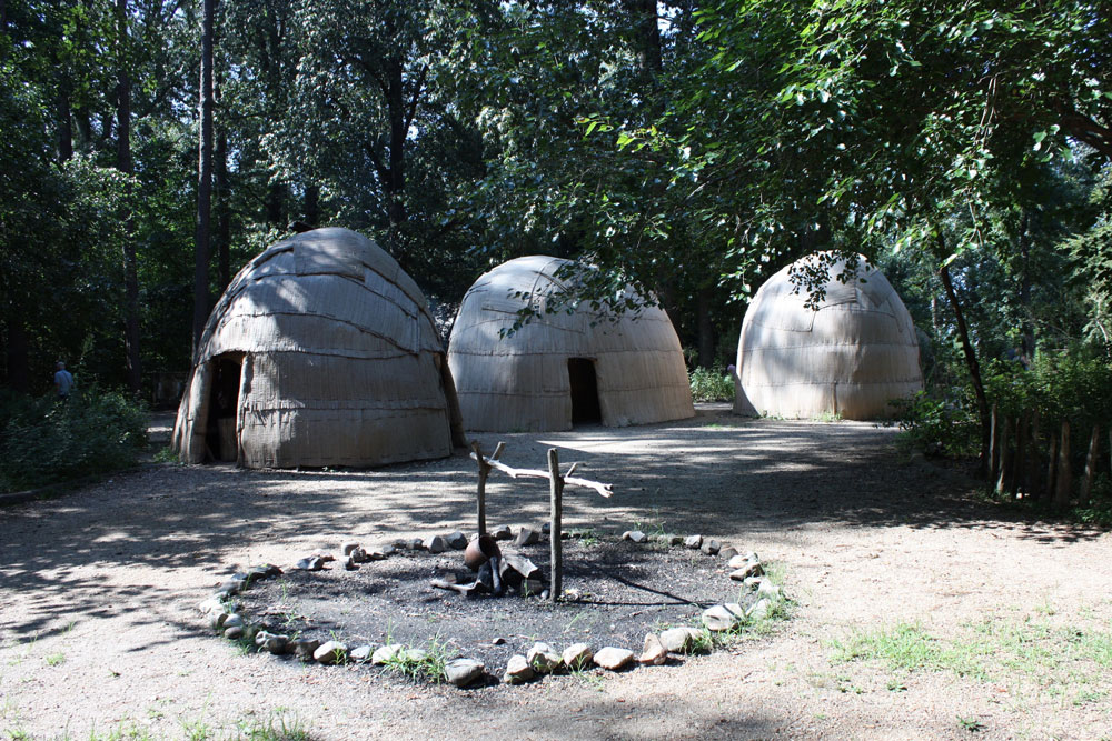 Jamestown Settlement Museum Jamestown VA Powhatan Village