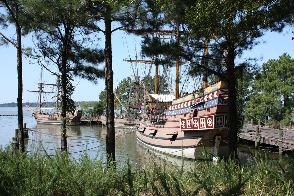 Jamestown Settlement Museum Jamestown VA Jamestown Ships