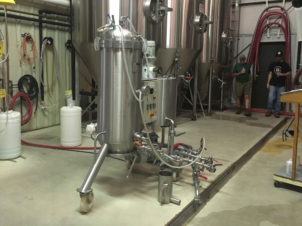 Virginia Peninsula Breweries St George Brewing Co Filtration Hampton Craft Brewery