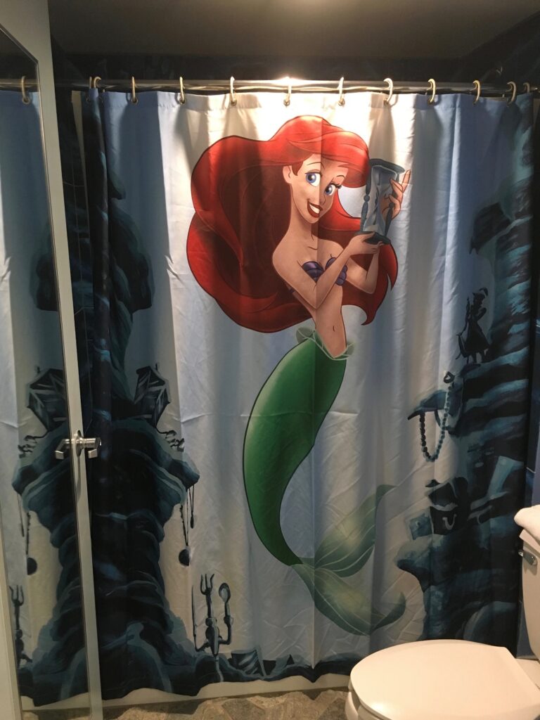 Disneys Art of Animation Little Mermaid Room Ariel Shower Curtain