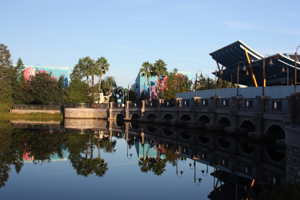 Disneys Skyliner Boarding Area Art of Animation Resort Pop Century Resort 