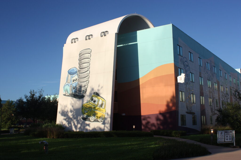 Disneys Art of Animation Cars Building Stairs