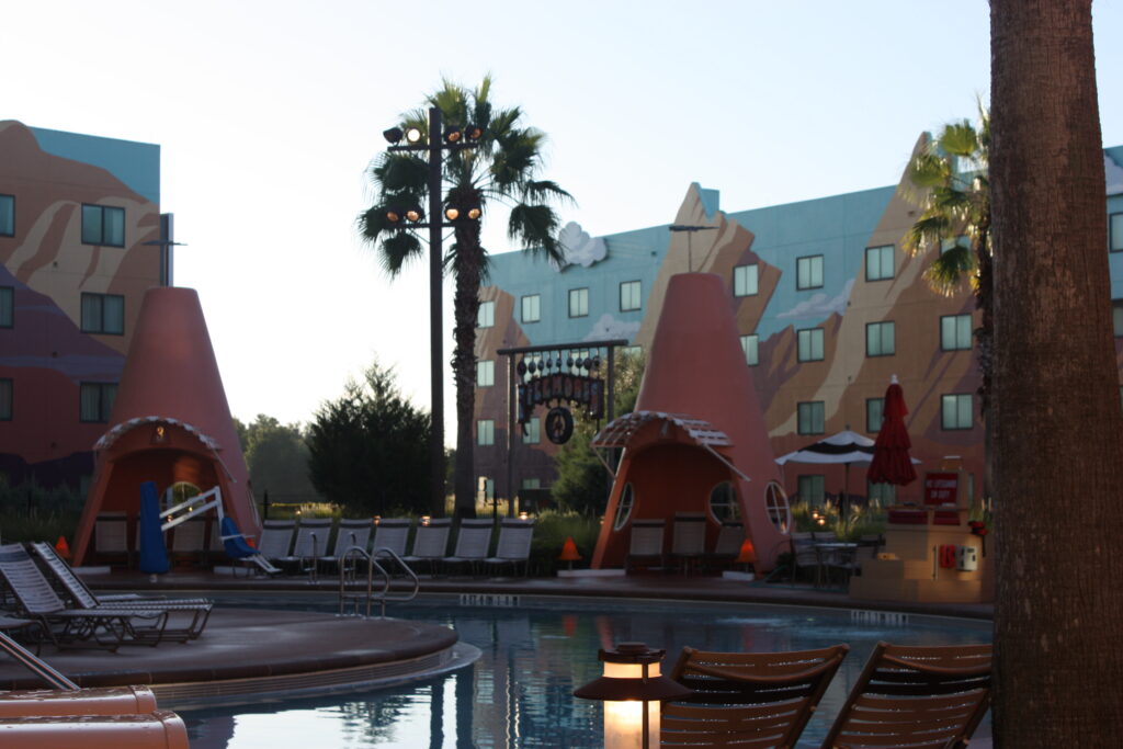 Disneys Art of Animation Resort Cars Cozy Cone Motel Pool