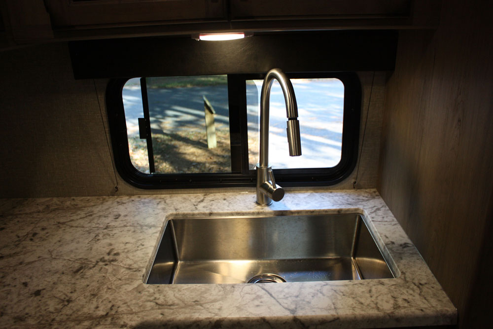 Stainless Steel Sink in Kitchen Grand Design Transcend 28MKS