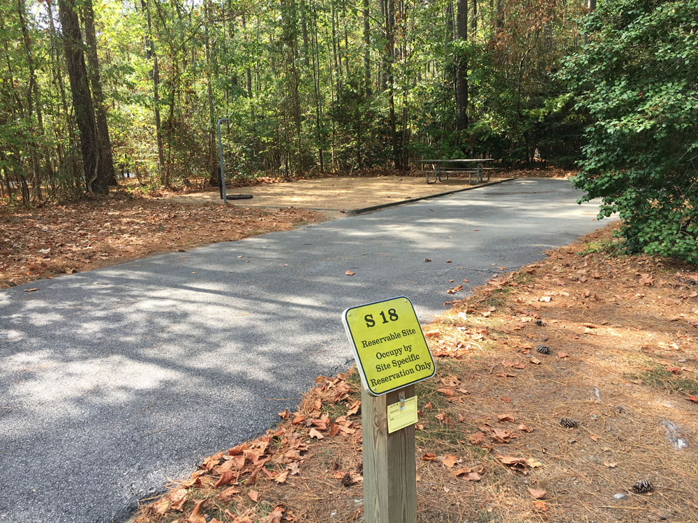 Chippokes State Park Campground B Loop Back In Site