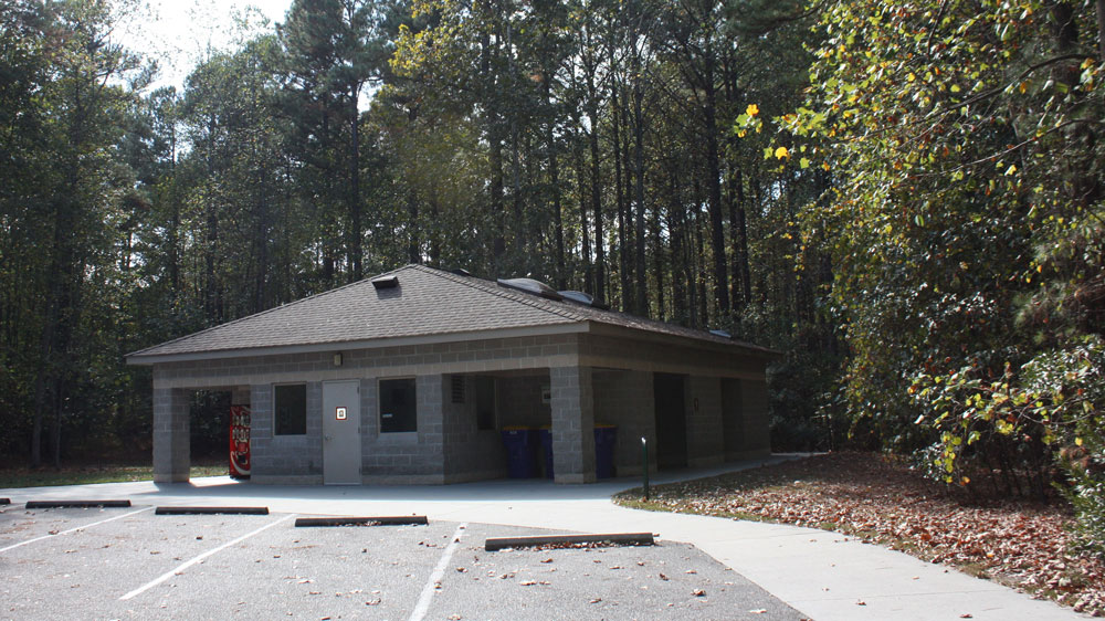 Chippokes State Park Campground Bath House Exterior