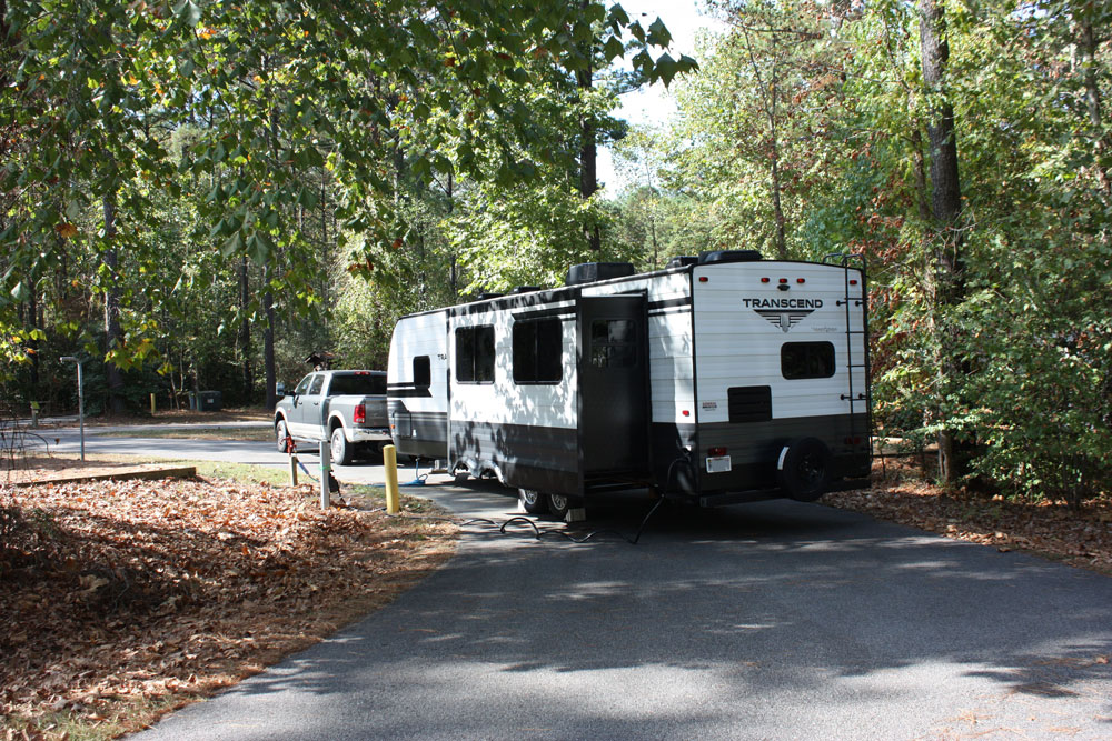 Chippokes State Park Campground B Loop Long Pull Through Site