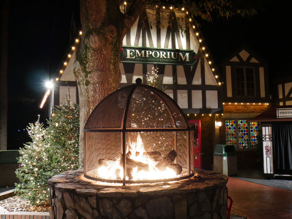 Busch Gardens Williamsburg Christmas Town Fire