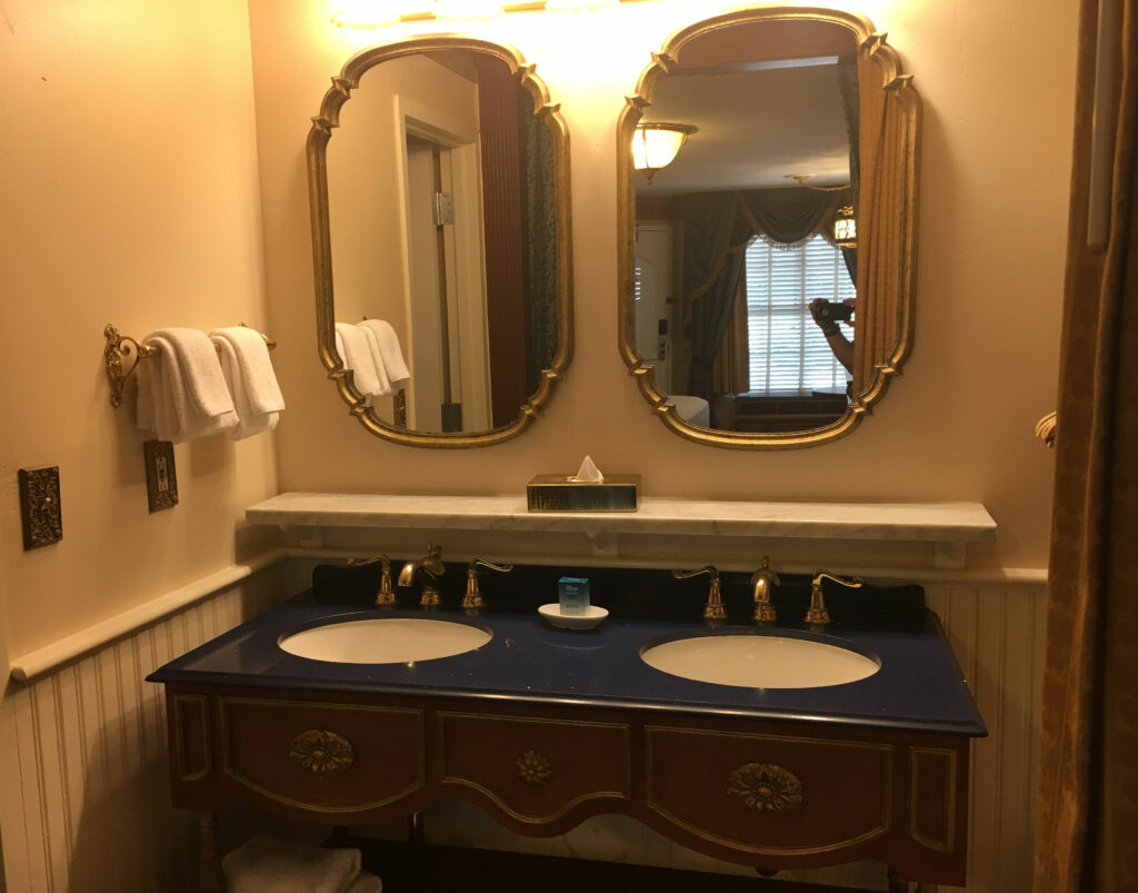 Disney Port Orleans Riverside Room Two Sink Vanity