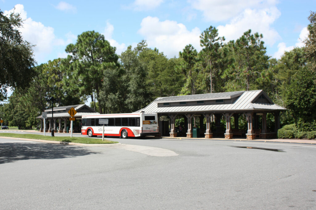 Disney Port Orleans Riverside Bus Stop