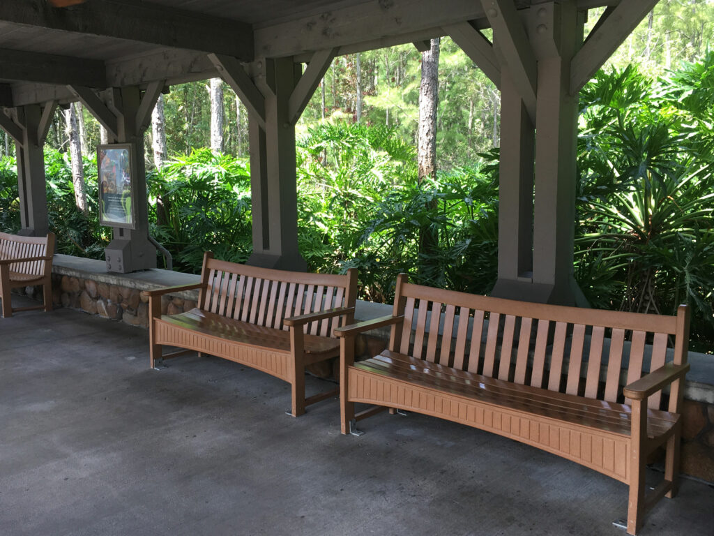 Disney Port Orleans Riverside Bus Stop Seating