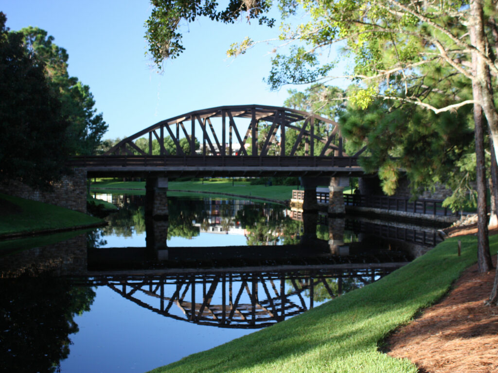 Disney Port Orleans Riverside Bridge