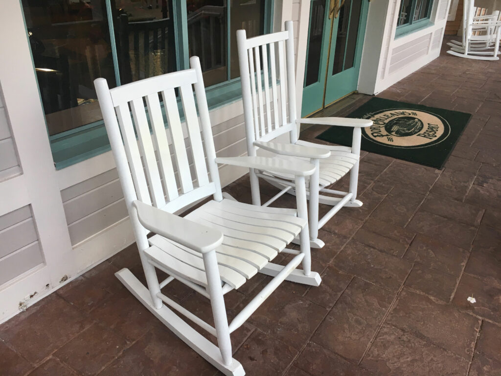 Disney Port Orleans Riverside Rocking Chairs