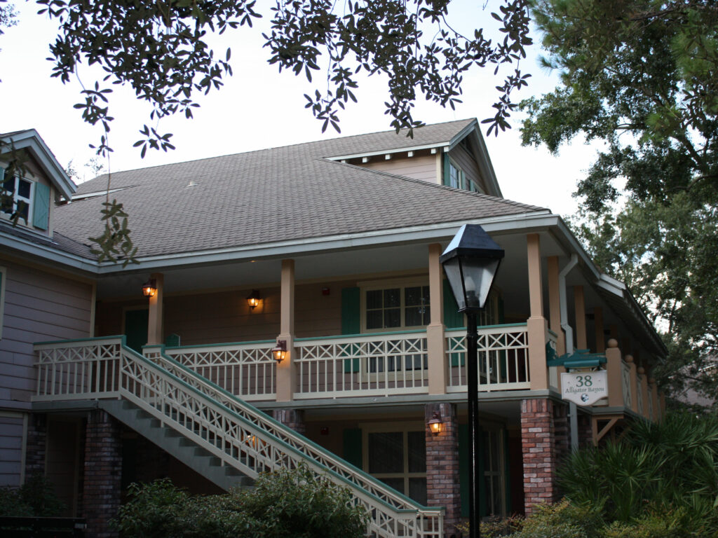 Disneys Port Orleans Riverside Alligator Bayou Lodging Building