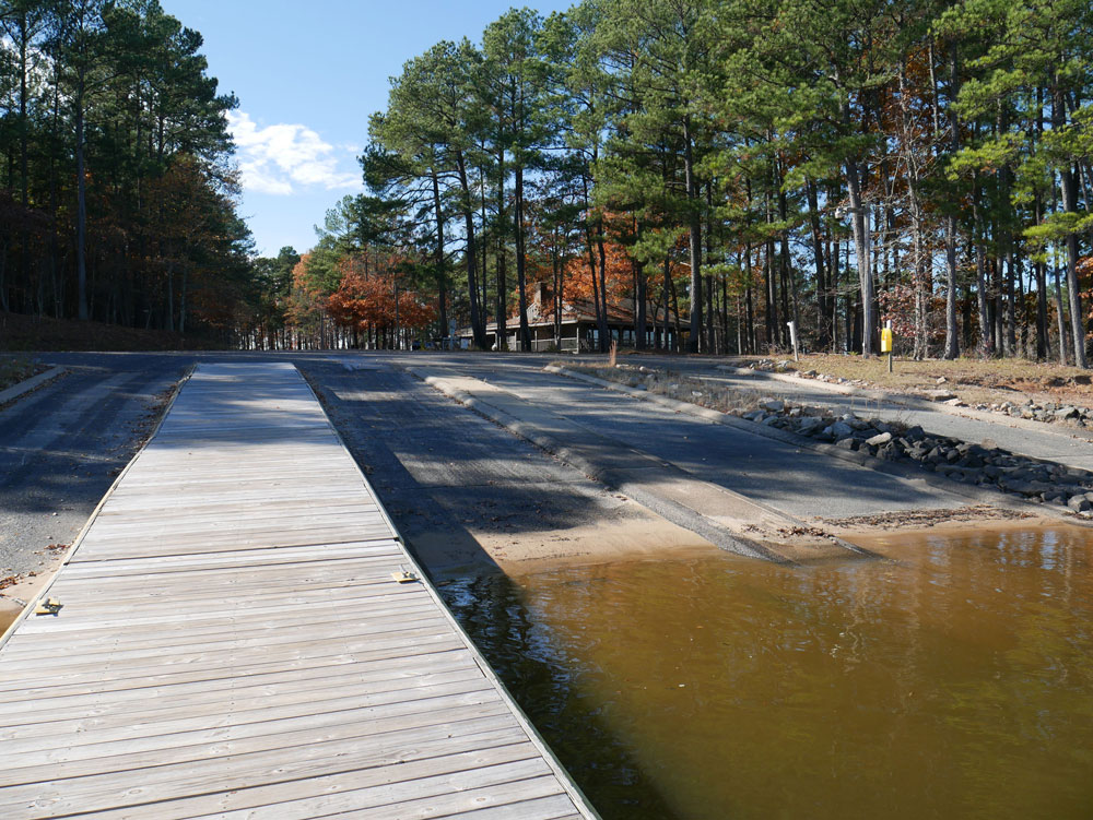 Falls Lake Rolling View Campground Boat Launch