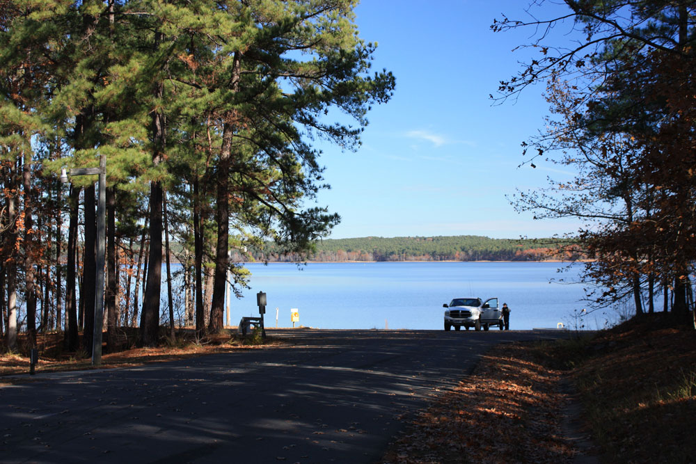 Falls Lake Rolling View Campground Boat Launch