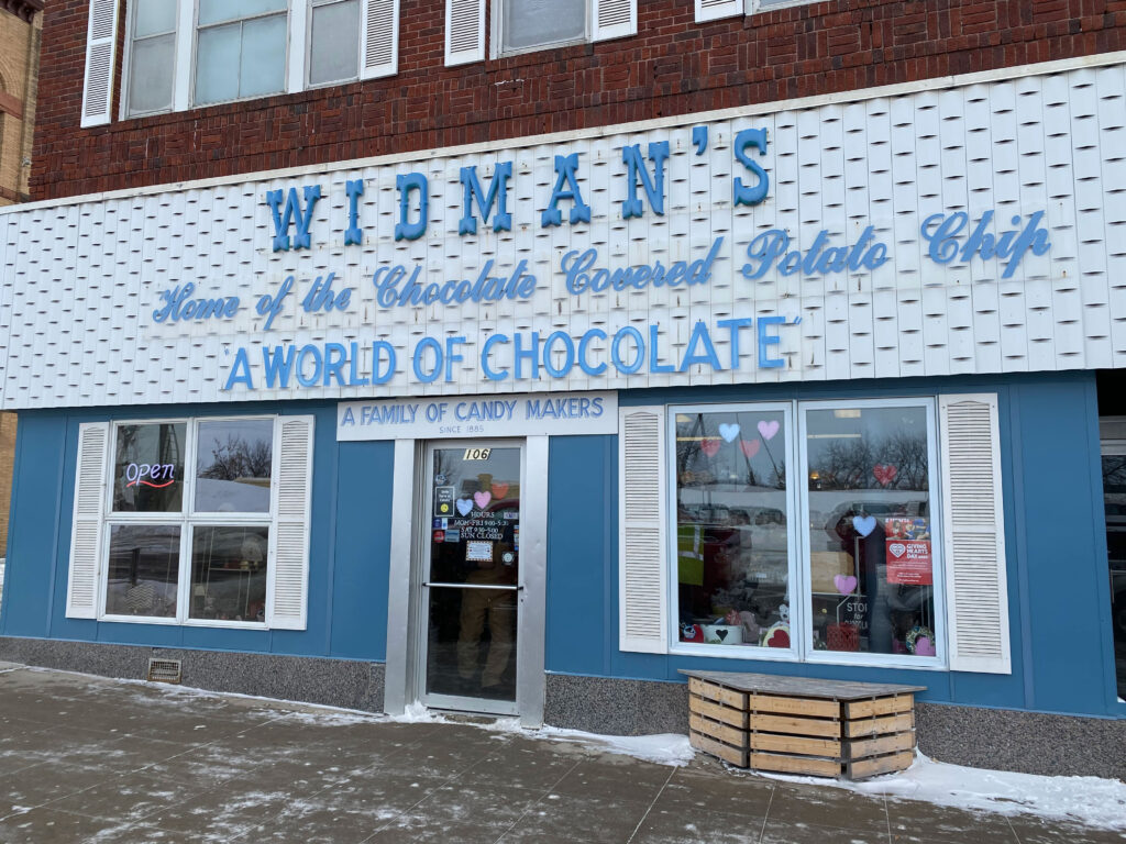 Widman's Candy Shop Downtown Grand Forks North Dakota