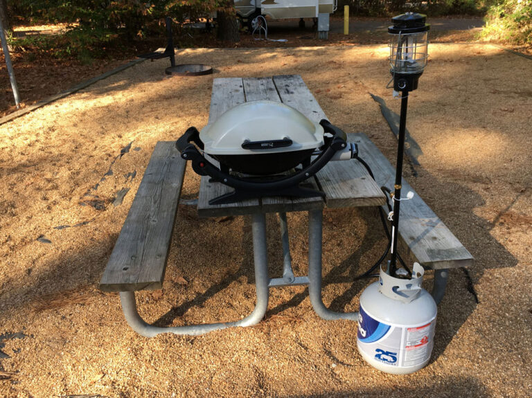 Easy Camping Grill Setup