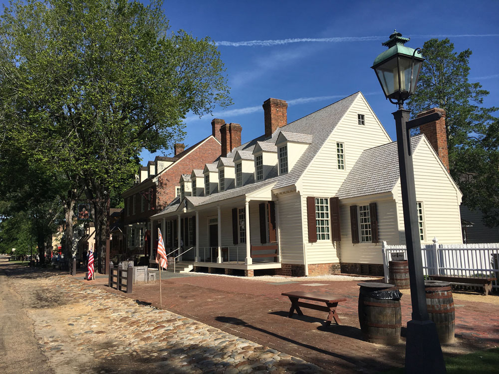Duke of Gloucester Street Colonial Williamsburg VA