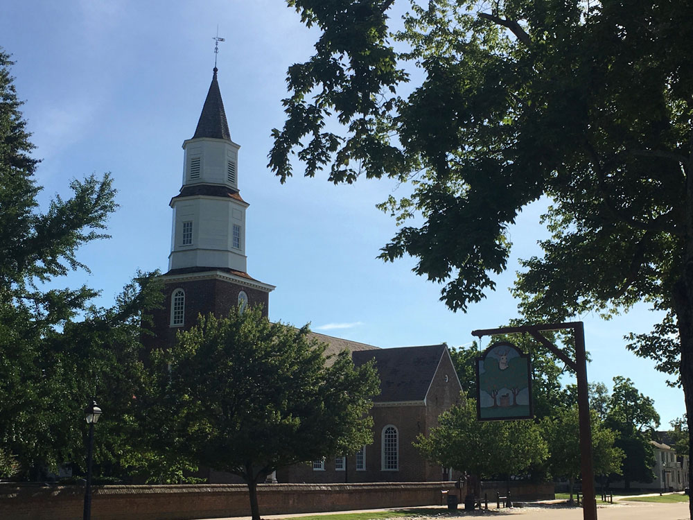 Bruton Parish Church Colonial Williamsburg VA