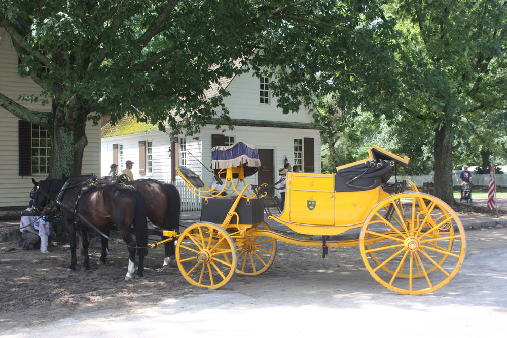 Carriage Ride Colonial Williamsburg VA