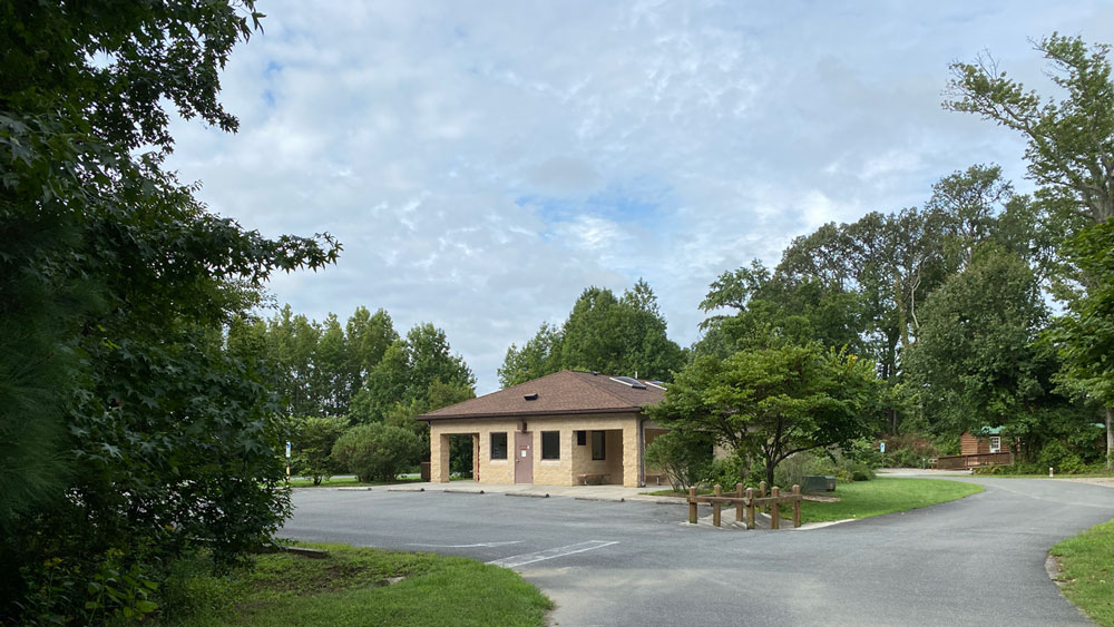 Belle Isle State Park Campground Bathhouse