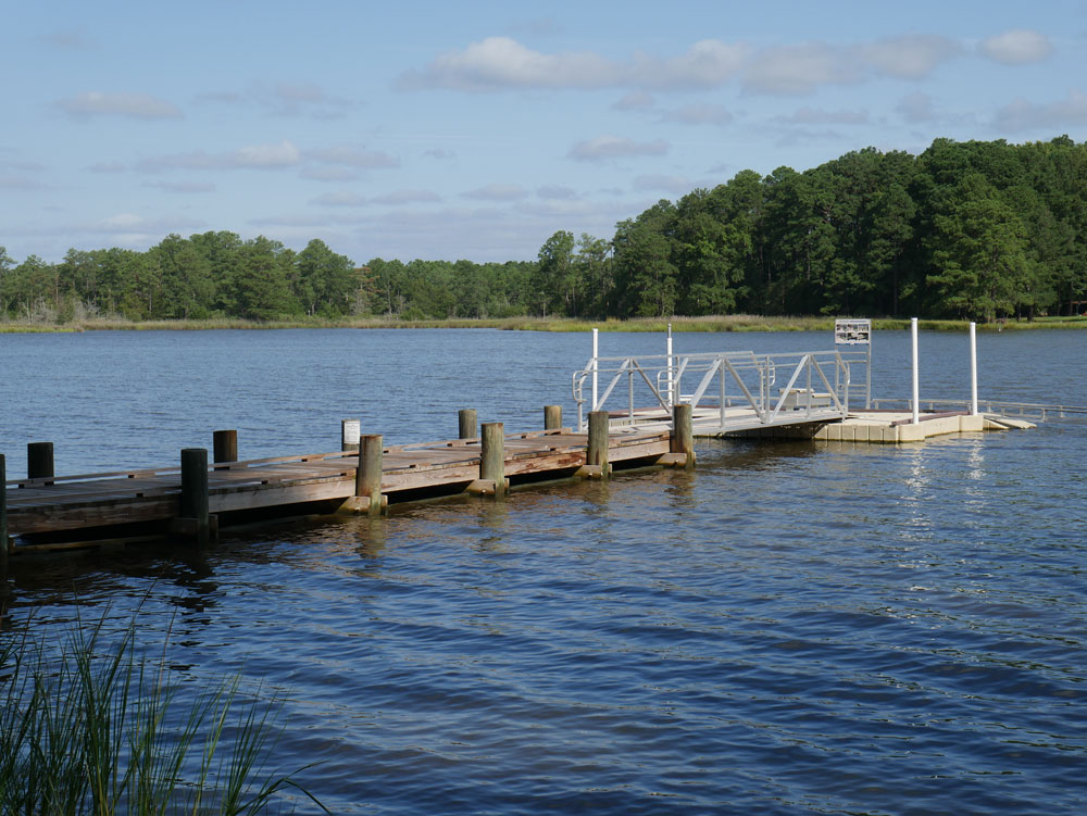 Belle Isle State Park Kayak Launch Dock