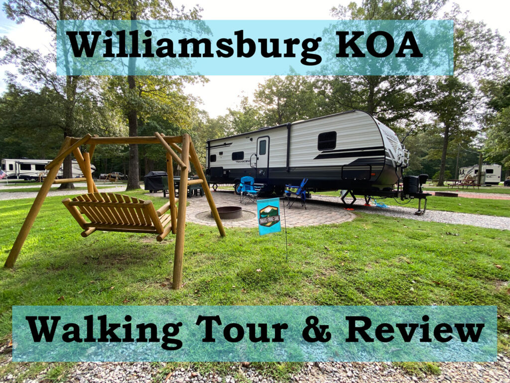 Williamsburg KOA Walking Tour YouTube Video Thumbnail