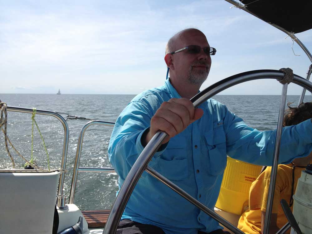 Erling Sailing on the Chesapeake Bay