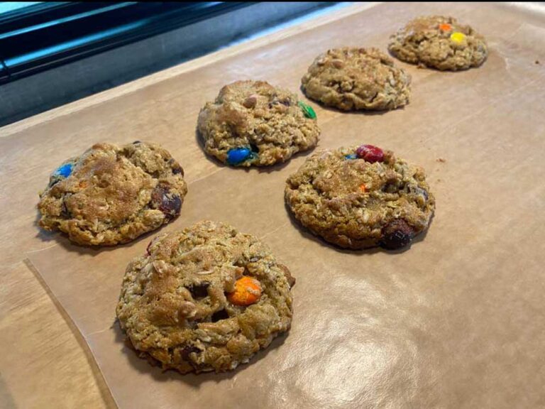 RV Baking Monster Cookies