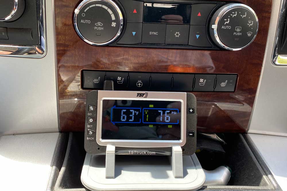 thumbnail image 2 of TST 507 Tire Pressure Monitoring System - 2 Flow-Thru Sensors For Metal Valve Stems (TPMS For RVs, Trailers) 2 of 11