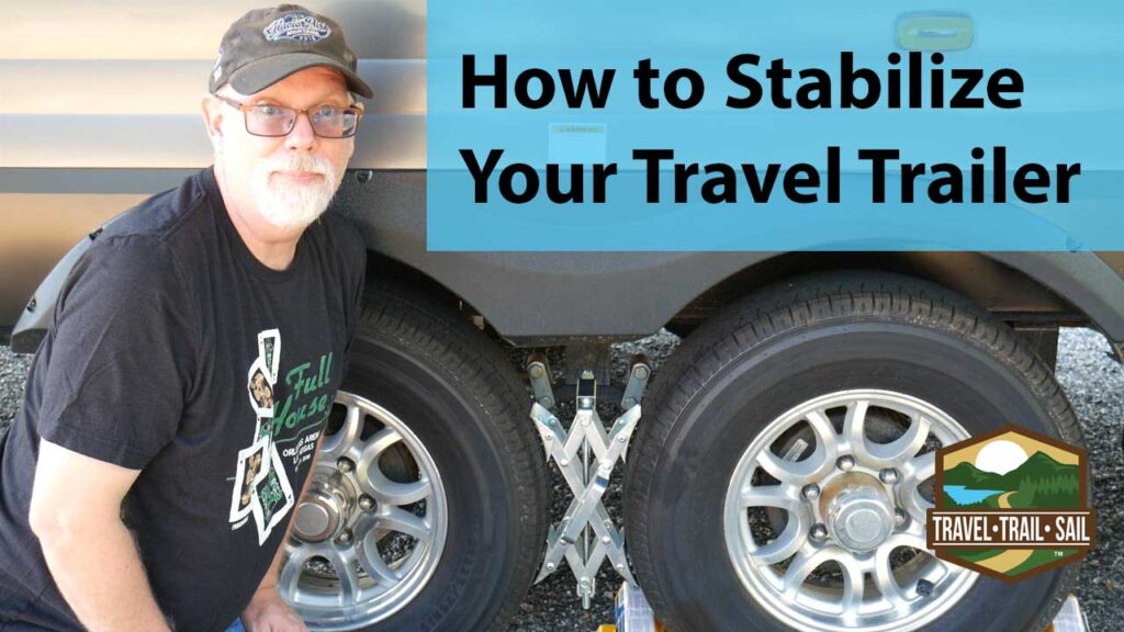 How to stabilize your travel trailer video