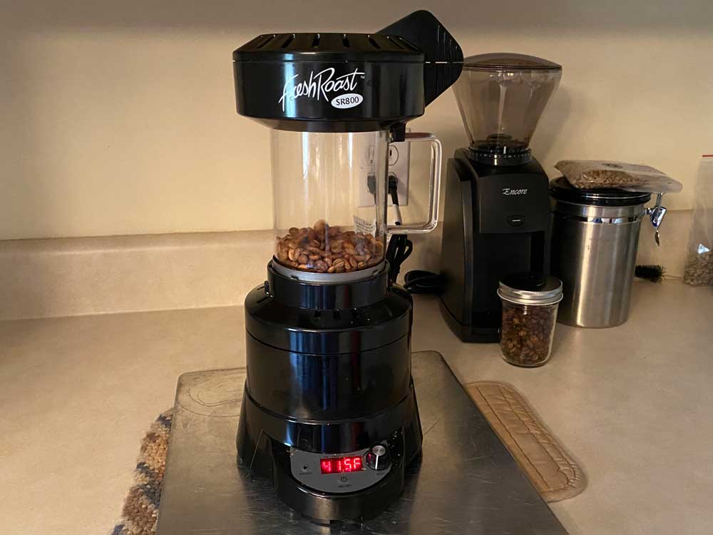 Roasting Coffee With a Free Roast SR800