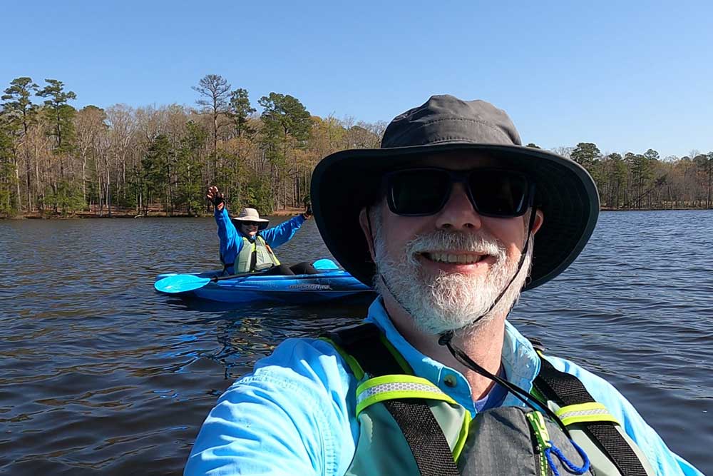 Pelican Kayaks On The Water