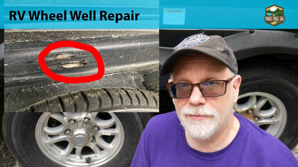 RV Wheel Well Repair YouTube Video Thumbnail
